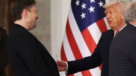 Piers Morgan exposes awkward moment Elon Musk queued to speak to Donald Trump