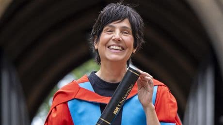 Sharleen Spiteri recalls early days in music as she collects honorary degree