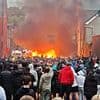 Riots break out in Northern Ireland after two 14-year-olds who appeared in court over an attempted rape needed a Romanian interpreter