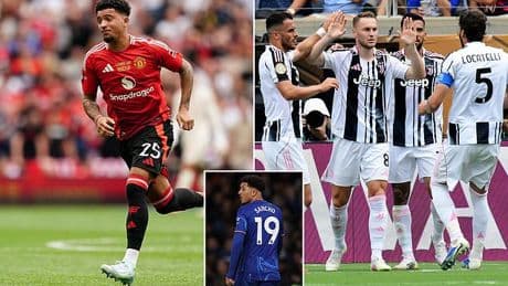 Man United 'forced to negotiate lower fee with Juventus for sale of Jadon Sancho' as Red Devils come to terms that they will not receive £25m fee