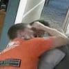 Shocking moment drinker bites off EAR of 'bar room bore' and spits it on the ground as both are jailed over vicious pub brawl