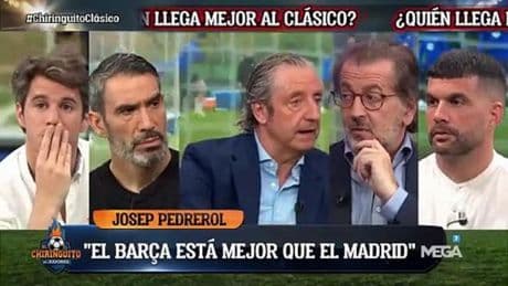 &quot;Zasca histórico&quot; y &quot;cabreo&quot; en El Chiringuito: &quot;Me parece lamentable que justifiques humillar al Espanyol&quot;