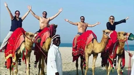 FLASHBACK: Dem critical of Trump's Qatari jet gift rode camel in expenses-paid 2021 trip to Gulf emirate