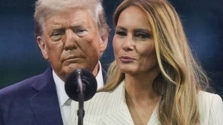Melania Trump 'protects' Donald with 'chess move' in awkward public appearance