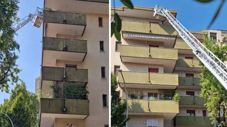Ladri in casa mentre la proprietaria è al mare, la cognata: «La serratura girava a vuoto». I pompieri entrano dal terrazzo