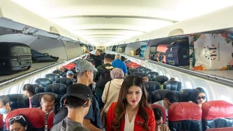 UK tourists to be fined in new Turkey law 'for standing up on plane too early'