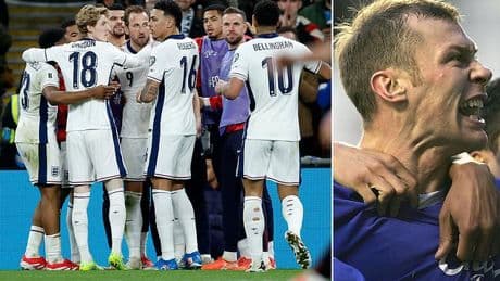 Duncan Ferguson reveals the current England international who 'battered him' in a training ground boxing match - after Toffees legend warned star he would 'get hurt'