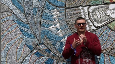 Ukrainian world champion Oleksandr Usyk warns Russia is trying to ‘erase our existence’
