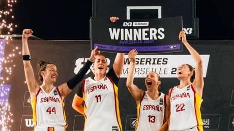 Las reinas del 3x3 vuelven a triunfar: campeonas en Marsella