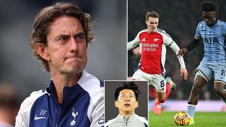 Thomas Frank sends warning to Arsenal ahead of north London derby in Hong Kong - as he provides update on Son Heung-Min's future