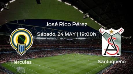 Previa del partido: el Hércules recibe al At. Sanluqueño en la última jornada