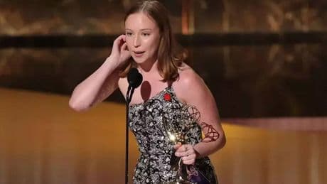 Emmy Ödülleri’ne damga vurdu: Yahudi oyuncu Hannah Einbinder’den 'Filistin'e Özgürlük' çağrısı