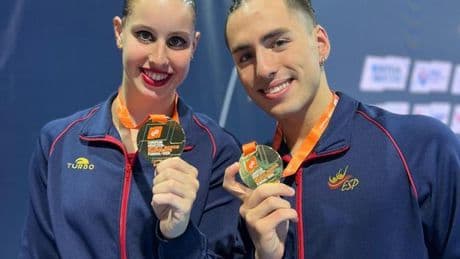Iris Tió y Dennis González dan a España su cuarto oro tras ganar el dúo mixto libre