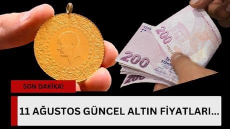 Altında grafik değişiyor! Yatırımcıların gözü altın fiyatlarında: Gram altın ne kadar? İşte 11 Ağustos güncel altın fiyatları…