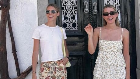 Los estilismos de Daniela y Martina, las hijas de Luis Figo y Helen Svedin, en sus vacaciones en Suecia que querremos llevar en verano