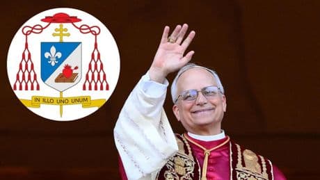 Robert Francis Prevost:, lo stemma del nuovo Papa: il motto in latino e il messaggio: ecco il significato