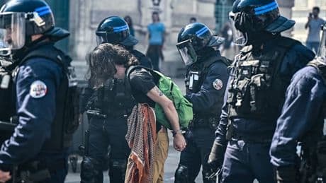 10 septembre: des échaffourées et des dégradations à Montpellier lors de la mobilisation "Bloquons tout"
