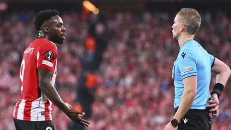 Iñaki Williams confía en la proeza: "Somos capaces de remontar en Old Trafford"