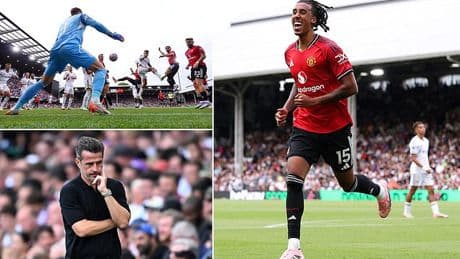 Fulham star fumes at Man United's controversial goal as Marco Silva's side draw at Craven Cottage