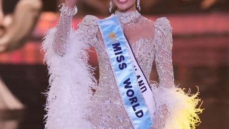 Miss Thailand crowned Miss World winner of 2025 after Brit contestant claimed she was ‘exploited’ by host nation