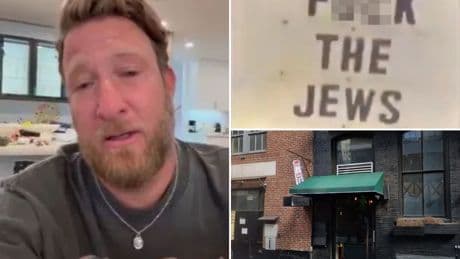 Dave Portnoy decides punishment for those involved in anti-Semitic ‘f—k the Jews’ sign at Barstool Sports bar