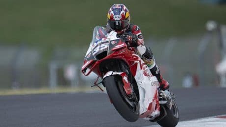 Un nuevo piloto de MotoGP se pierde los próximos dos GGPP por una lesión entrenando