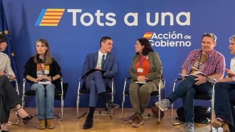 Sánchez y Mazón, a 550 metros pero siete meses sin verse