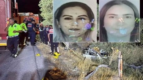 Köpeğe çarpmamak için direksiyonu kırdı... 2 kadın hayatını kaybetti