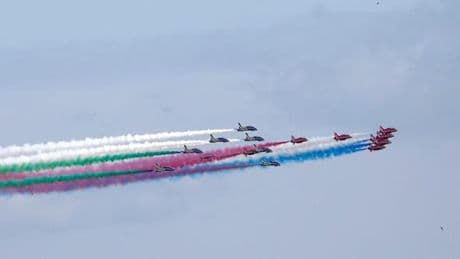 Pantelleria, scontro tra due Frecce Tricolori. Salvi i piloti