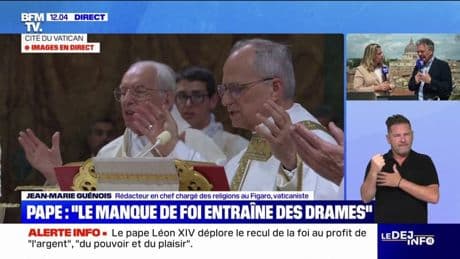 Le pape Léon XIV déplore le recul de la foi au profit de "l'argent", "du pouvoir et du plaisir"