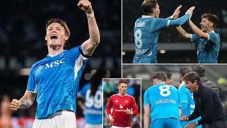 Why Scott McTominay is known as the 'bottle opener' at title-chasing Napoli after leaving boyhood club Man United to chase his dreams in Italy