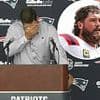 Two-time Super Bowl champion David Andrews bursts into tears as he emotionally confirms NFL retirement