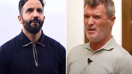 Ruben Amorim hits back at Roy Keane after Man Utd legend's 'disgrace' rant at boss