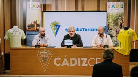 Acuerdo Cádiz CF-Diputación para impulsar el turismo