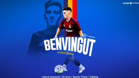 Imanol García de Albéniz, refuerzo de lujo para el lateral del Andorra