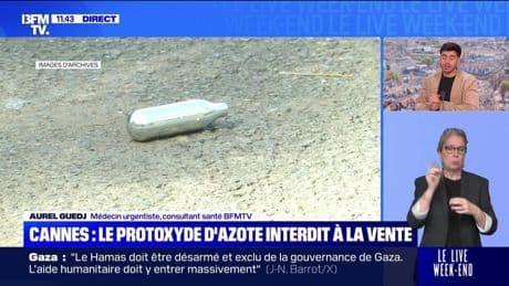 Cannes : le protoxyde d'azote interdit à la vente - 03/08