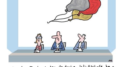 Cartoon: Meissners Strategen