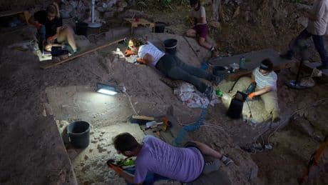 In a cave in Israel, 100,00-year-old bones tell a story about the origins of burial rites