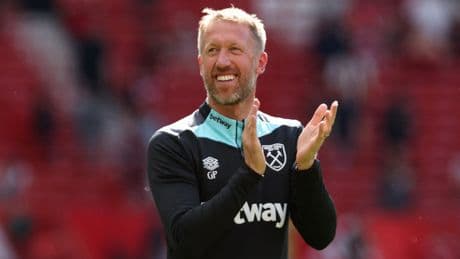 West Ham: Graham Potter believes Hammers are making clear progress as winless run ends at Old Trafford