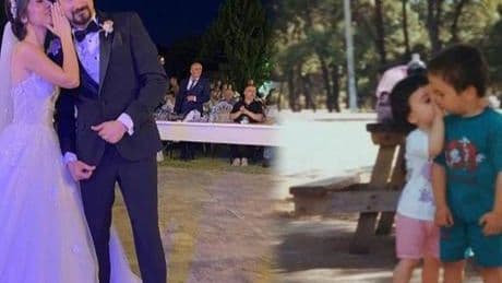 O fotoğraf herkesi şaşırttı! 3 yaşında tanıştılar, 27 yıl sonra evlendiler
