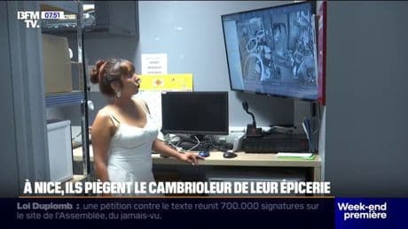 Ce couple piège le cambrioleur de leur supermarché à Nice