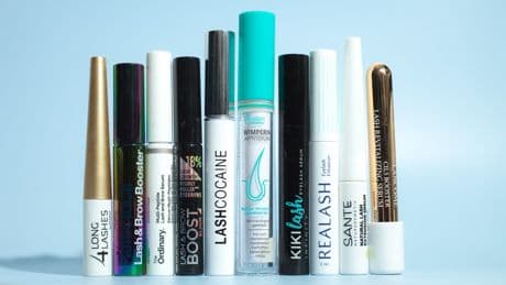 Wimpernserum-Test: Natürliche lange und dichte Wimpern
