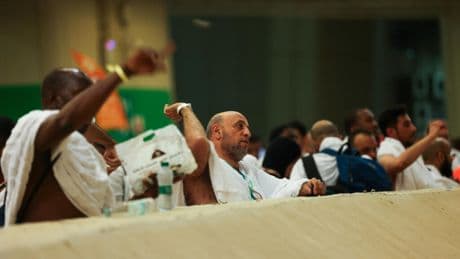 Muslim pilgrims 'stone the devil' as hajj nears end and Eid al-Adha begins