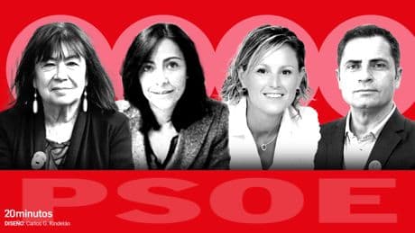 Las cuatro personas elegidas para llevar las riendas del PSOE: una salía en el informe de la UCO vinculada al &quot;impuesto&quot;