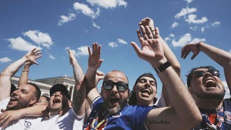 Fans pack Munich before PSG and Inter Milan face off in the Champions League final