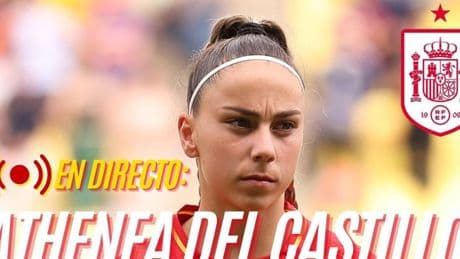 La rueda de prensa de Athenea previa al partido contra Italia, en streaming