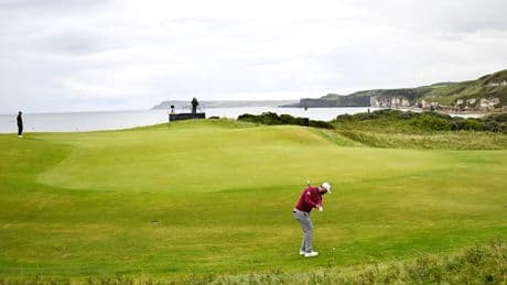 Jon Rahm encalla en el festival de Scheffler en el Open Británico