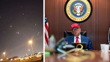 Iran launches huge missile attack on US airbase as explosions heard in Qatar