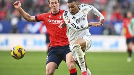 Apelación también rechaza aplazar el debut del Real Madrid en Liga ante Osasuna
