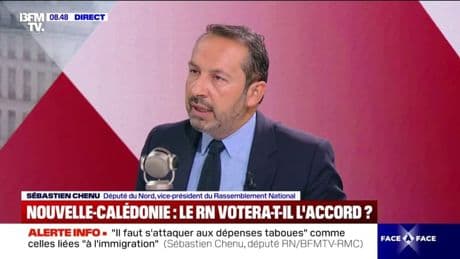 Sébastien Chenu (RN): "Larguer la Nouvelle-Calédonie de la France est une idée qu'on ne peut pas accepter"